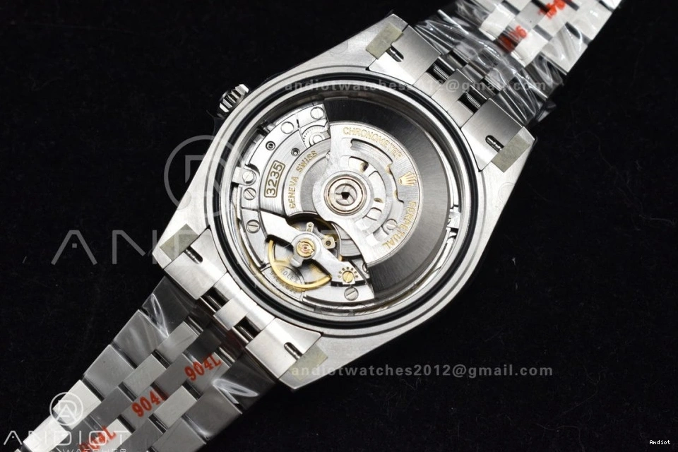 41 1:1 Datejust on Dial Clean VR3235 904L Edition Steel SS Best Jubilee Roman Blue Bracelet 0205